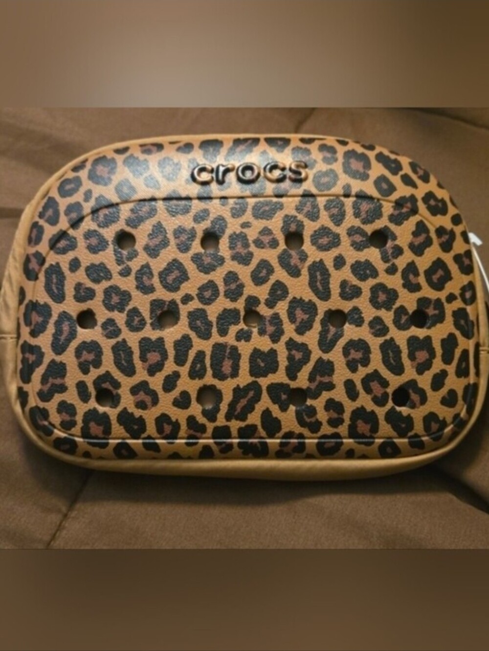 CROCS Animal Print Belt Bag- Leopard Print